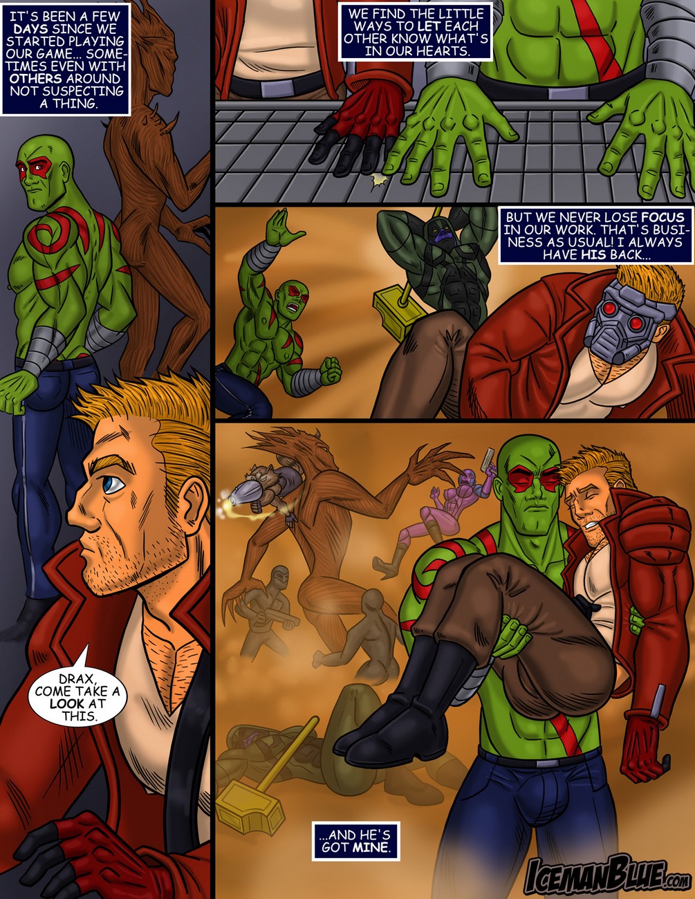 Guardians Of The Galaxy Porn Comic - Page 005