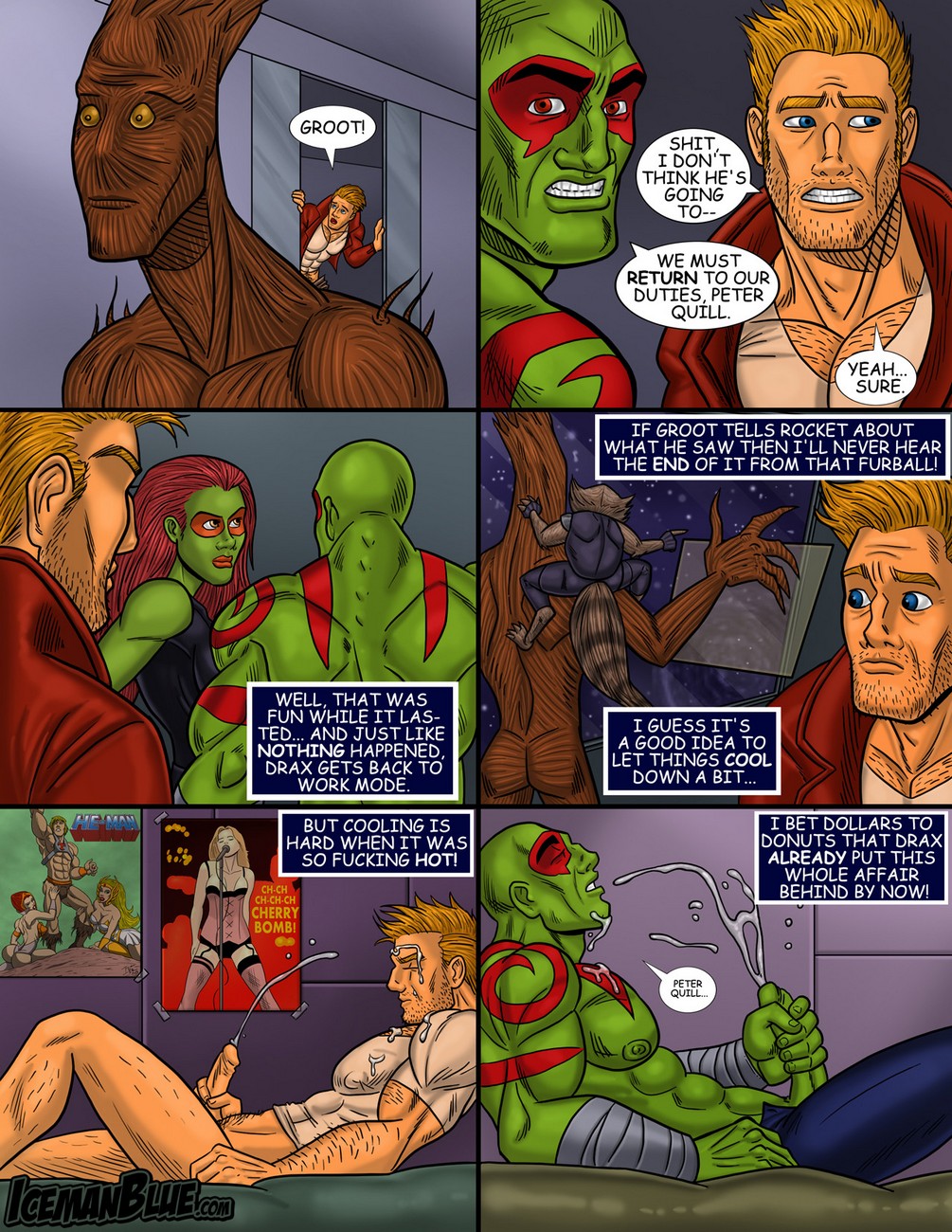 Guardians Of The Galaxy Porn - Guardians Of The Galaxy Porn Comic - Page 007