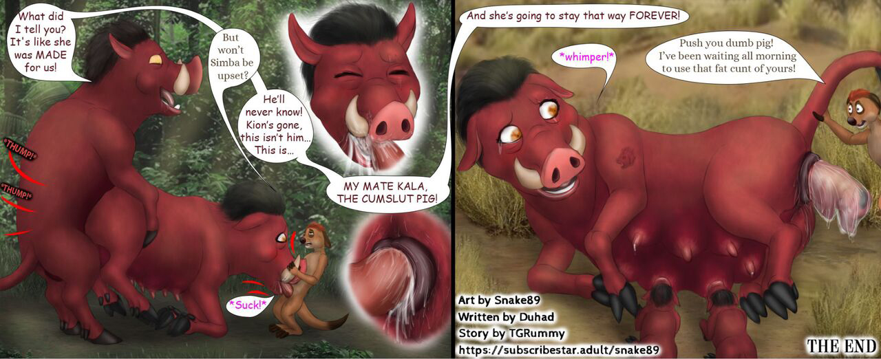 1280px x 522px - Hakuna Mate-Ata Porn Comic - Page 003