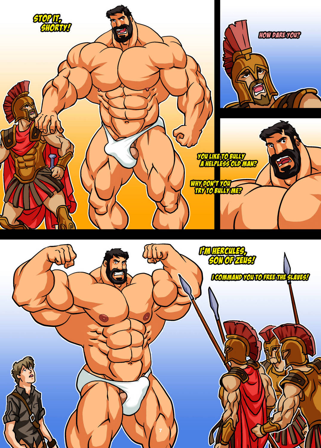 Hercules - Battle Of Strong Man 1 Porn Comic - Page 007