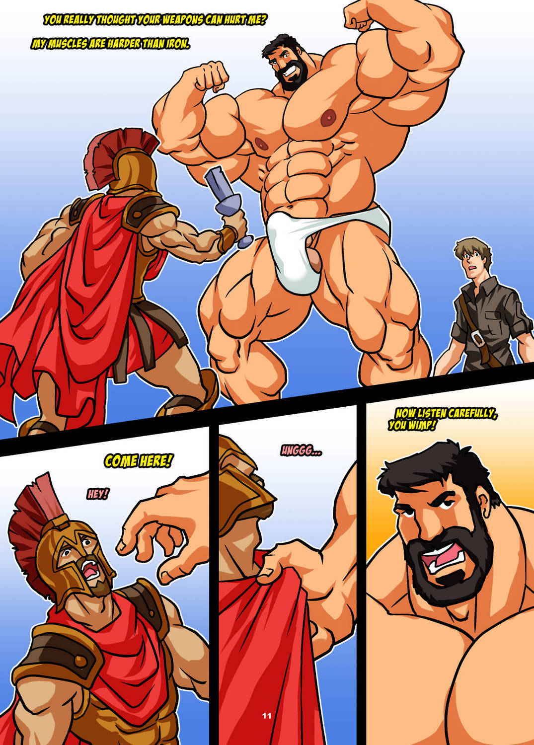 Hercules - Battle Of Strong Man 1 Porn Comic - Page 011