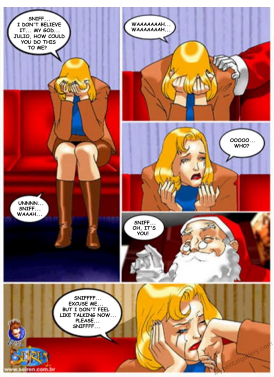 Ho, Ho, Ho! Porn Comic - Page 009