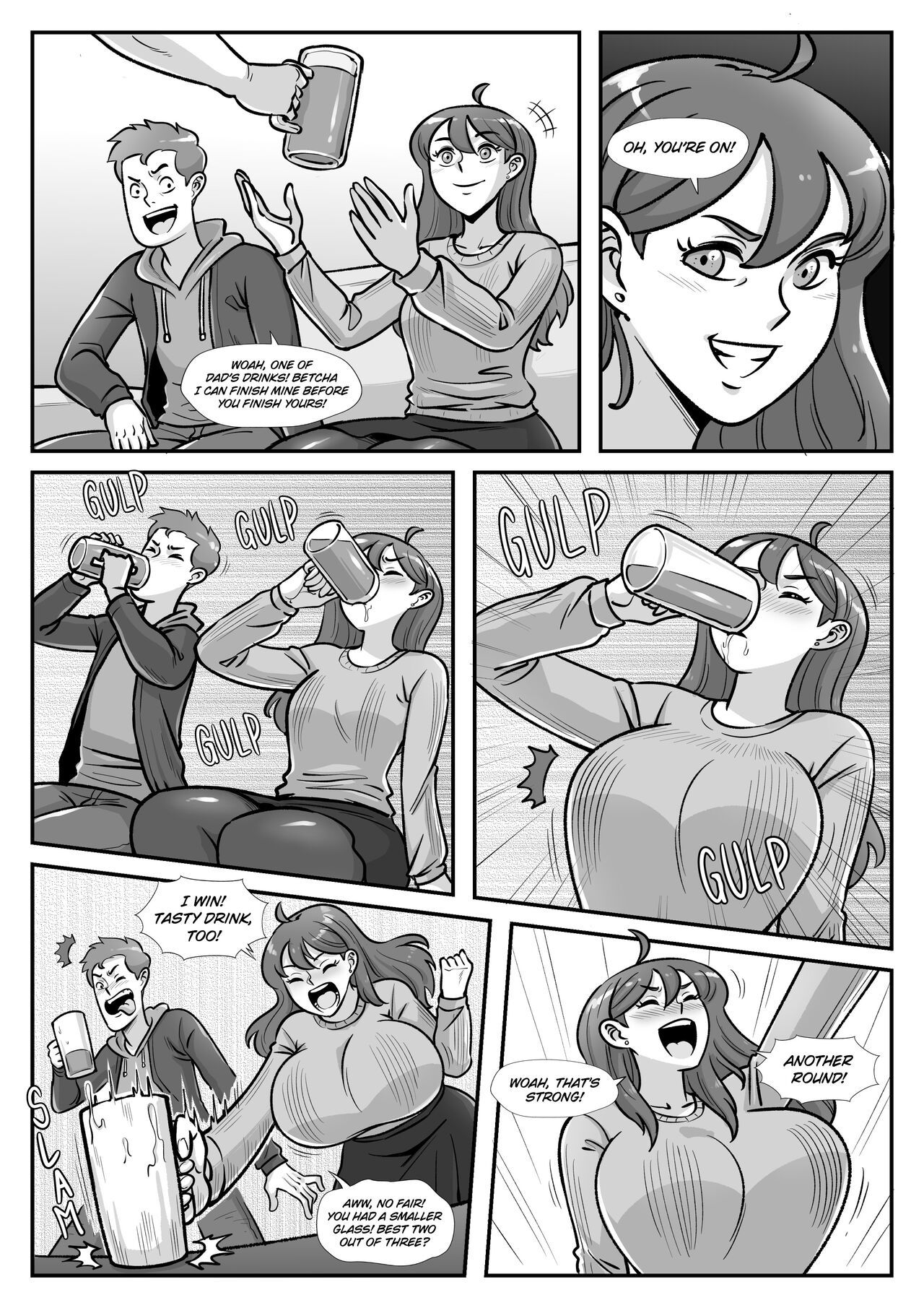 Home For The Holidays HD Hentai Porn Comic - 003