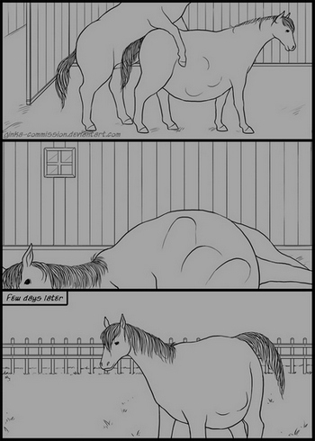 350px x 490px - Horse Unbirth Porn Comic - HD Porn Comics