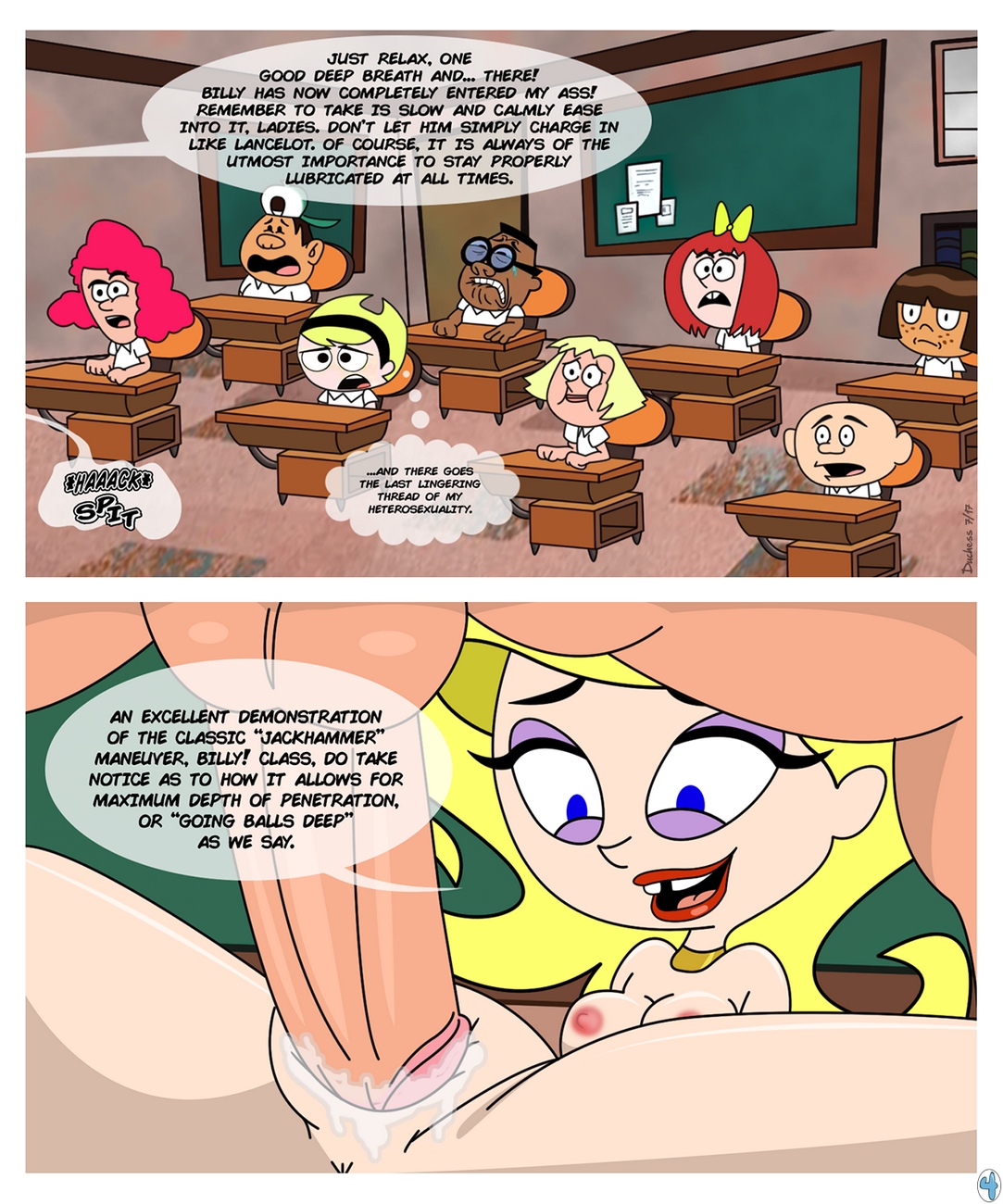 Hot For Teacher Porn Comic - Page 004