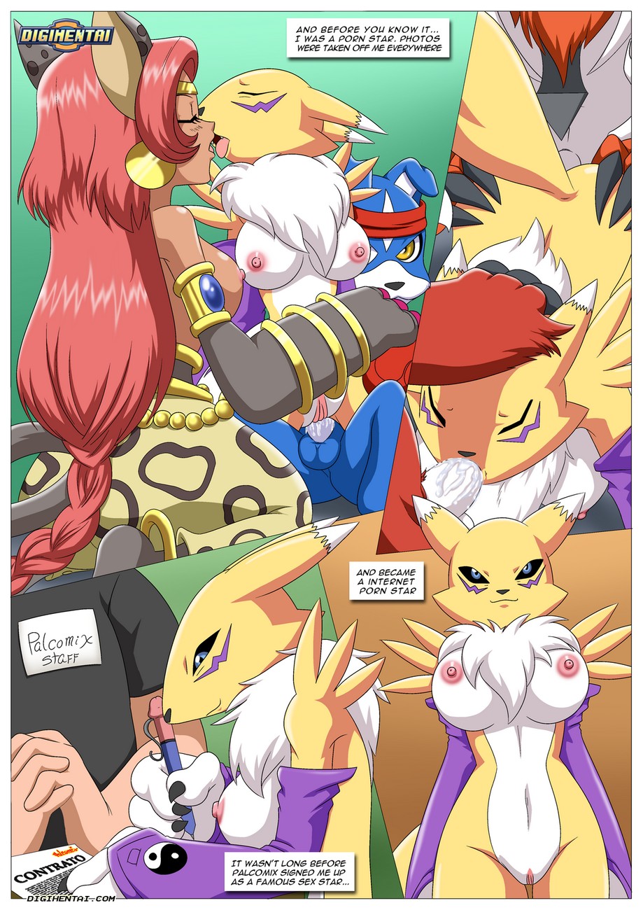 How Renamon Became A Sex Idol Porn Comic - Page 009