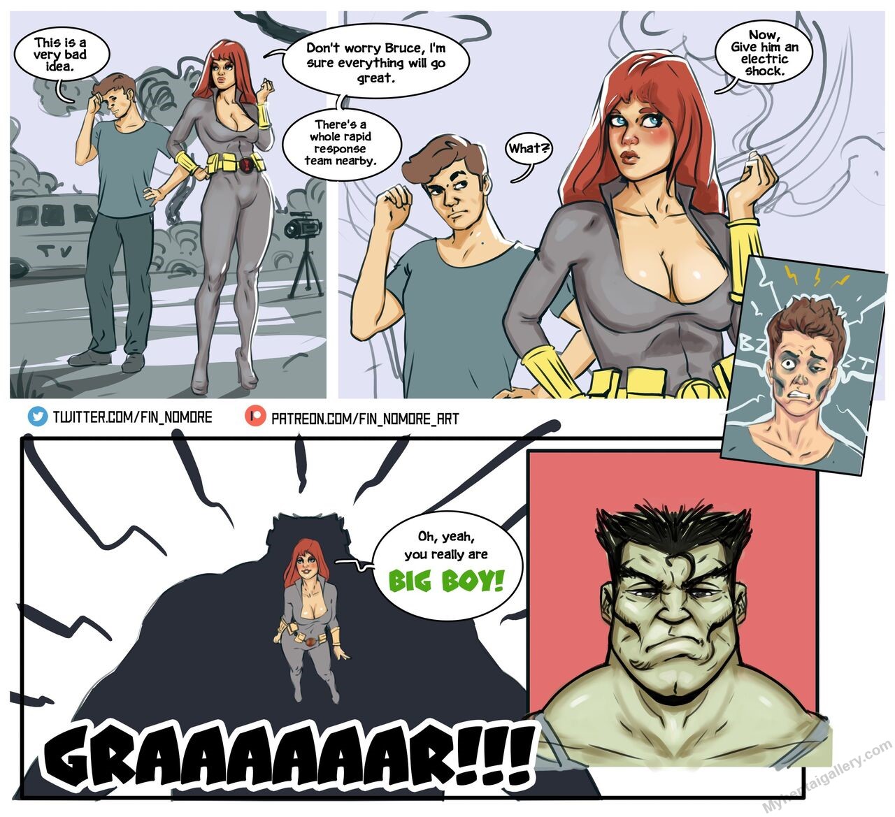 Hulk And Black Widow Porn Comic - Page 002_6