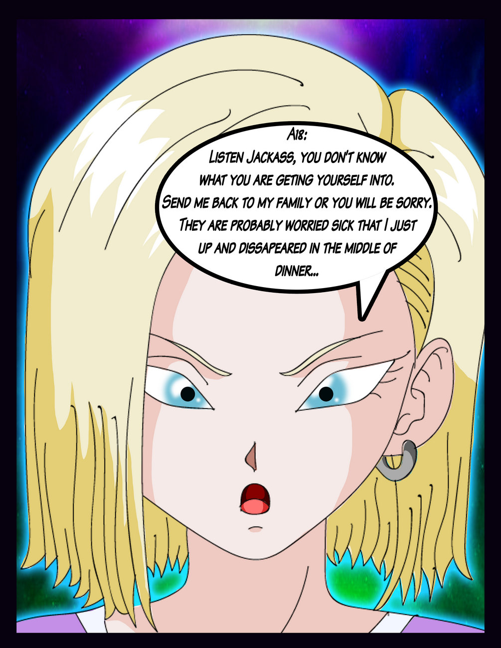 Hypno Phone Android 18 Chapter One Porn Comic - Page 013