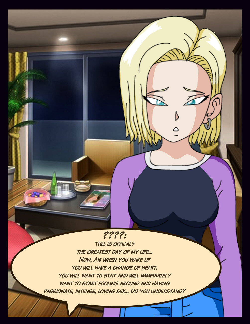 Hypno Phone Android 18 Chapter One Porn Comic - Page 023