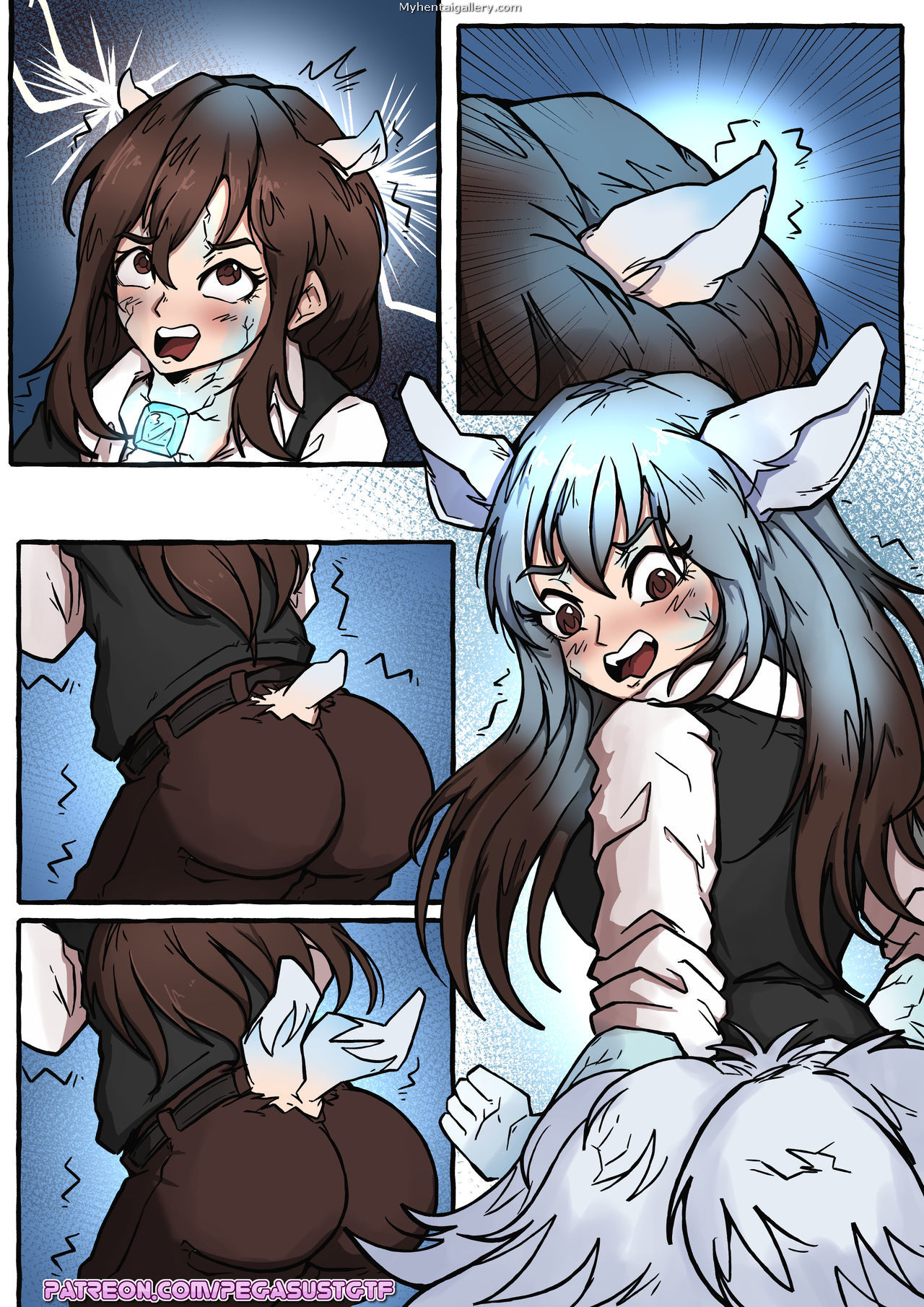 Ice Kitsune TG Porn Comic - Page 004