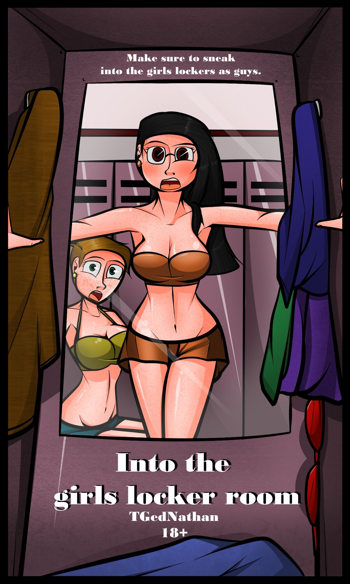 Into The Girls Locker Room Porn Comic - Page 001