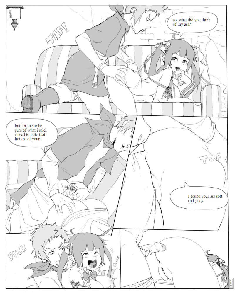 Is It Wrong To Try To Pick Up Girls In A Dungeon Porn Comic - Page 002