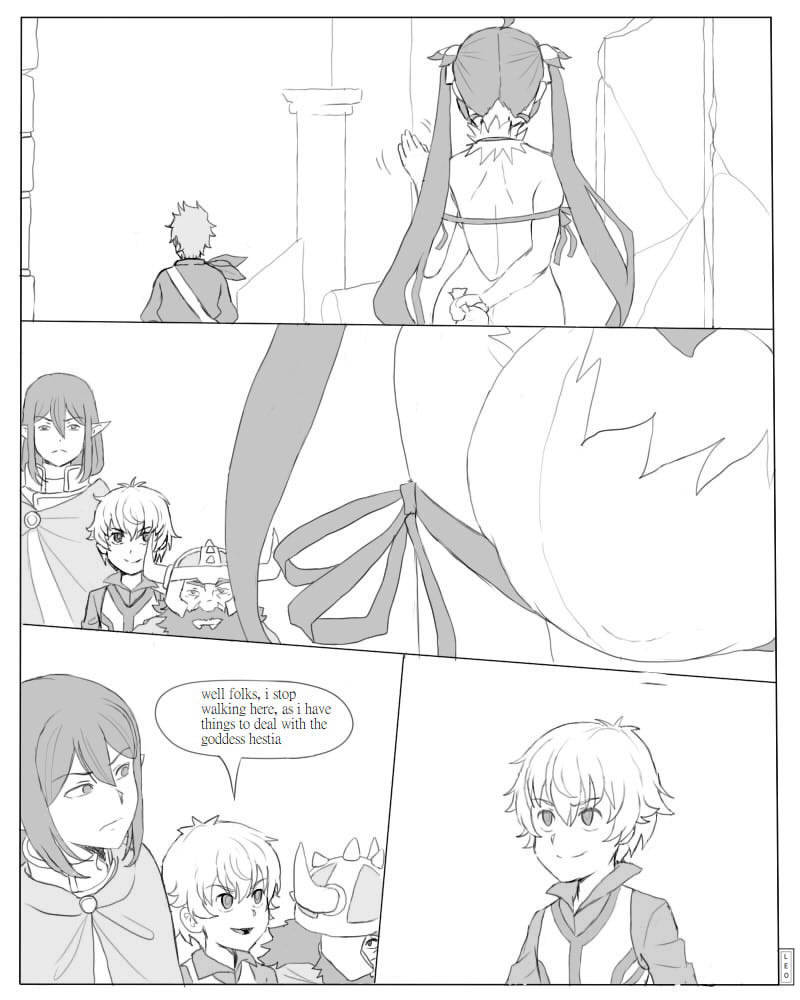 Is It Wrong To Try To Pick Up Girls In A Dungeon Porn Comic - Page 008