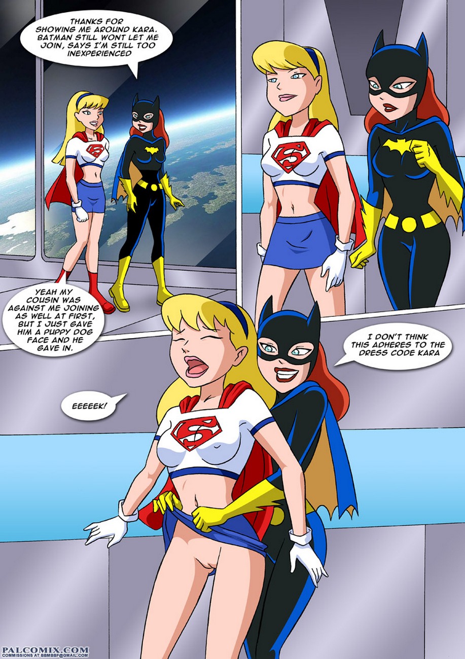 Batgirl And Supergirl Hot Porn - Justice League 1 Porn Comic - Page 002