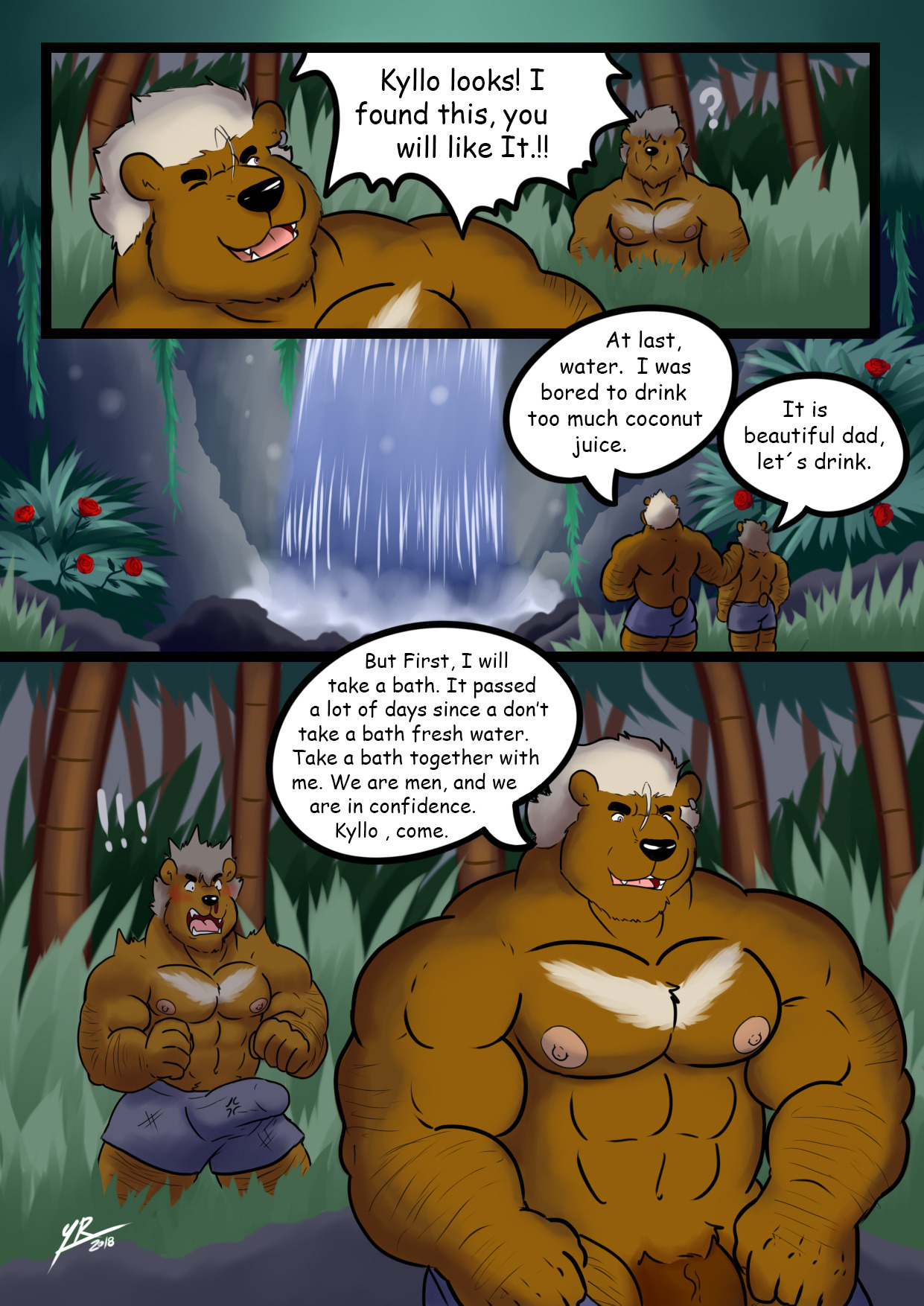 Kyllo & Bongo 1 Porn Comic - Page 018