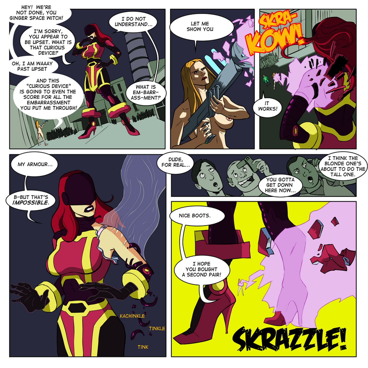 Laser Lady Porn Comic - Page 031