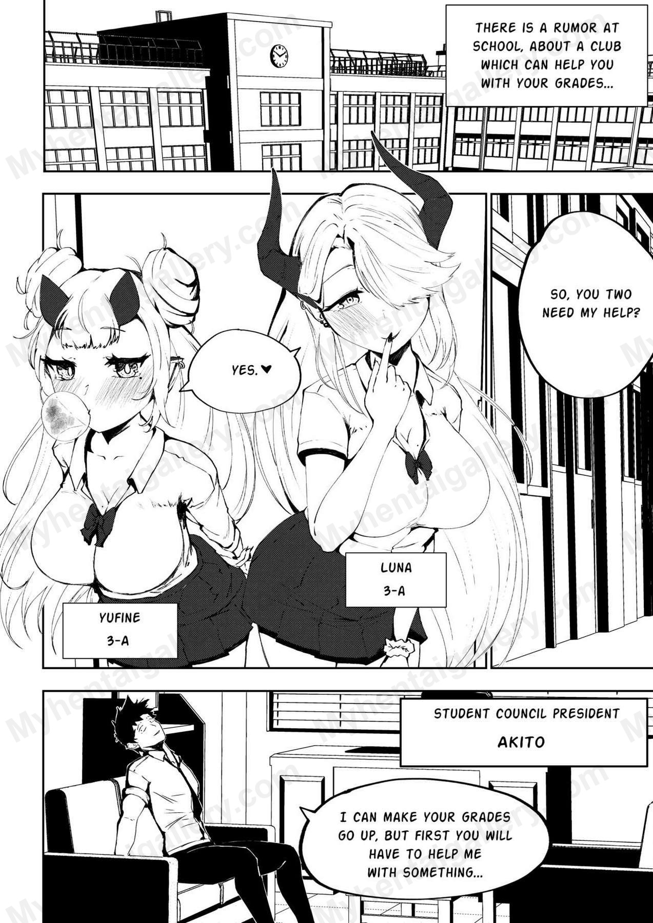 Learn To Remediate (Sex) Club! HD Hentai Porn Comic - 002