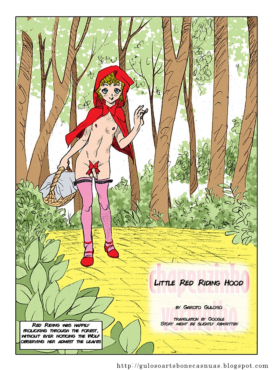 Little Red Riding Hood Porn Comic - Page 001