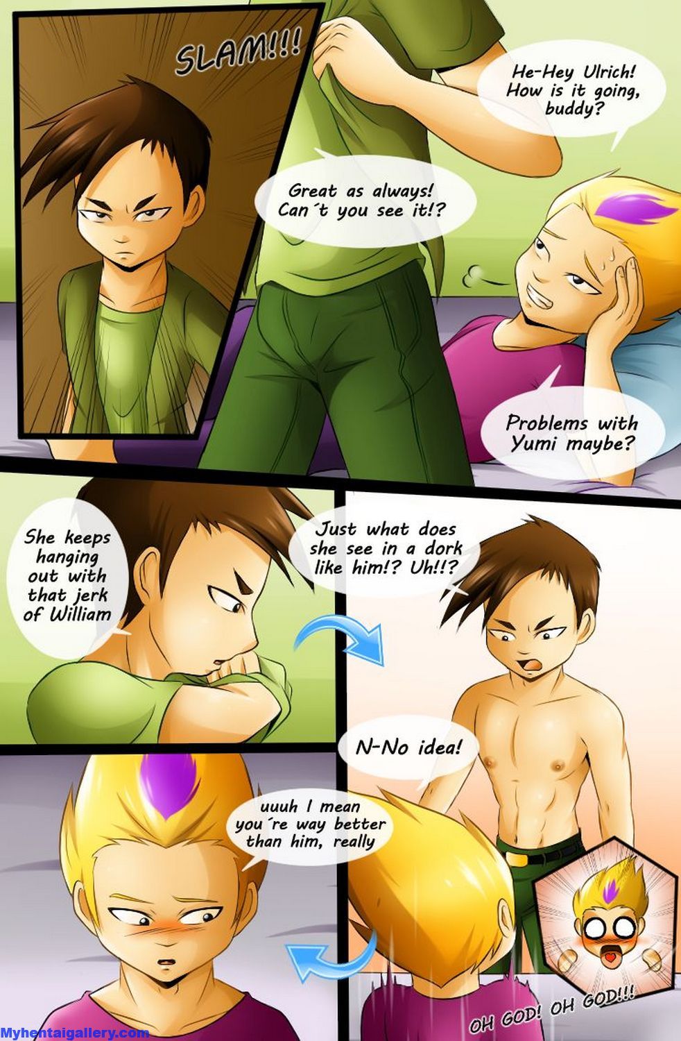 <b>Lyoko</b> Love Manga Comic - Page 004.