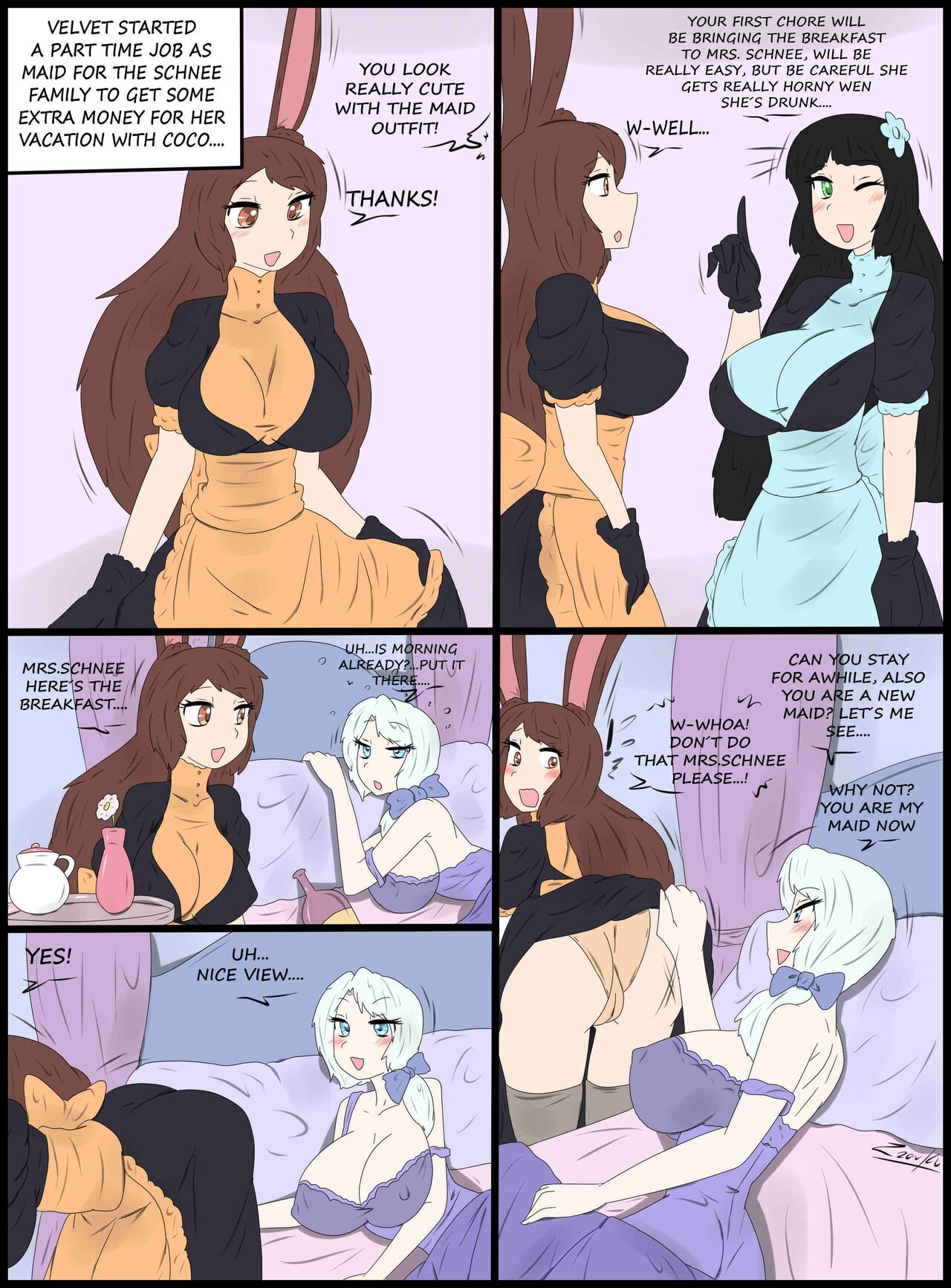 Maid Comic Girl - Maid Fun 1 - Hentai Comic | Porn Comic | Sex Manga - HentaiMy