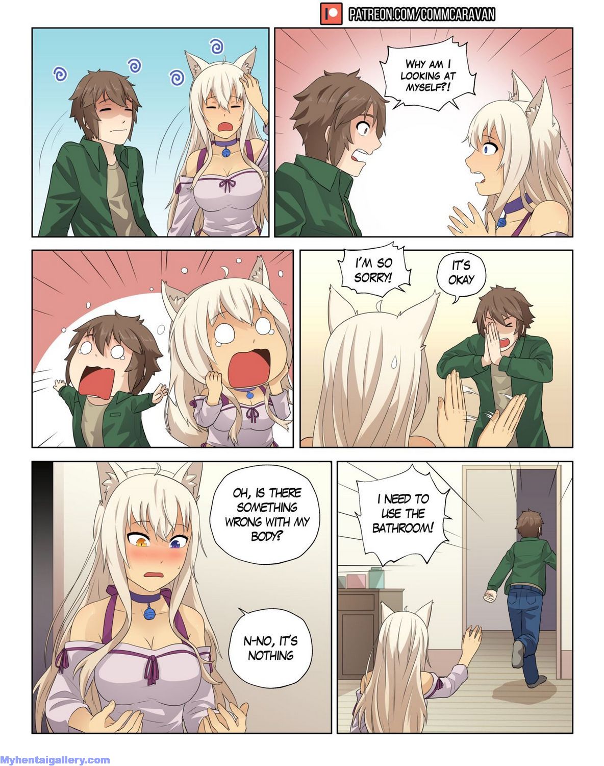 Maple x Kashou Body Swap HD Hentai Porn Comic - 002