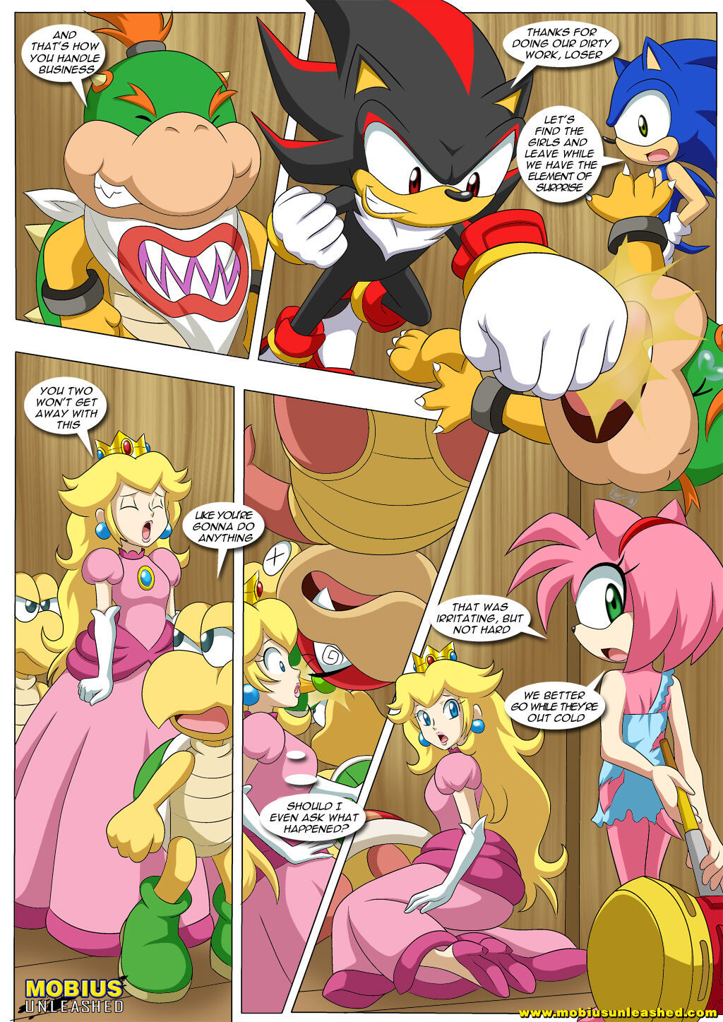 Mario And Sonic Porn - Mario & Sonic Porn Comic - Page 00034_1