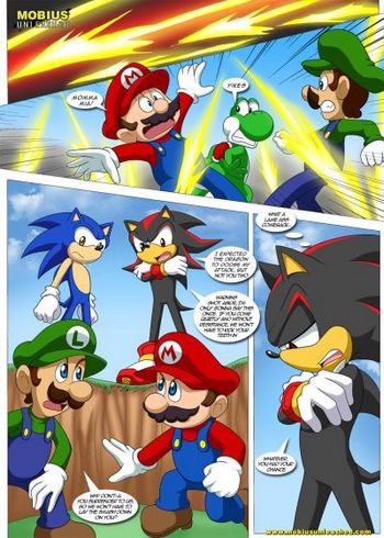 350px x 490px - Mario & Sonic Hentai HD Porn Comic - My Hentai Comics