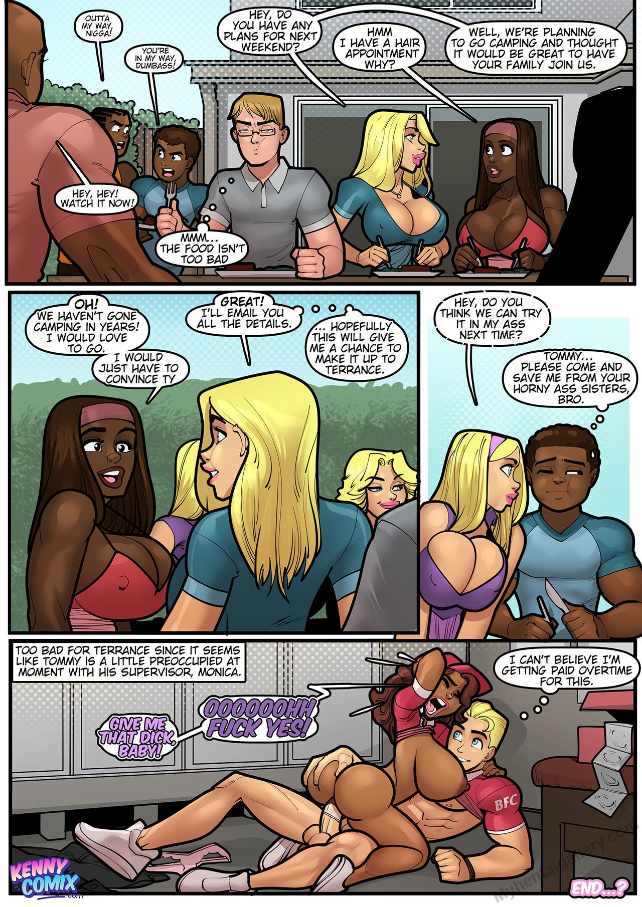 Meet the Neighbors 3 - The Cookout Porn Comic - Page 024