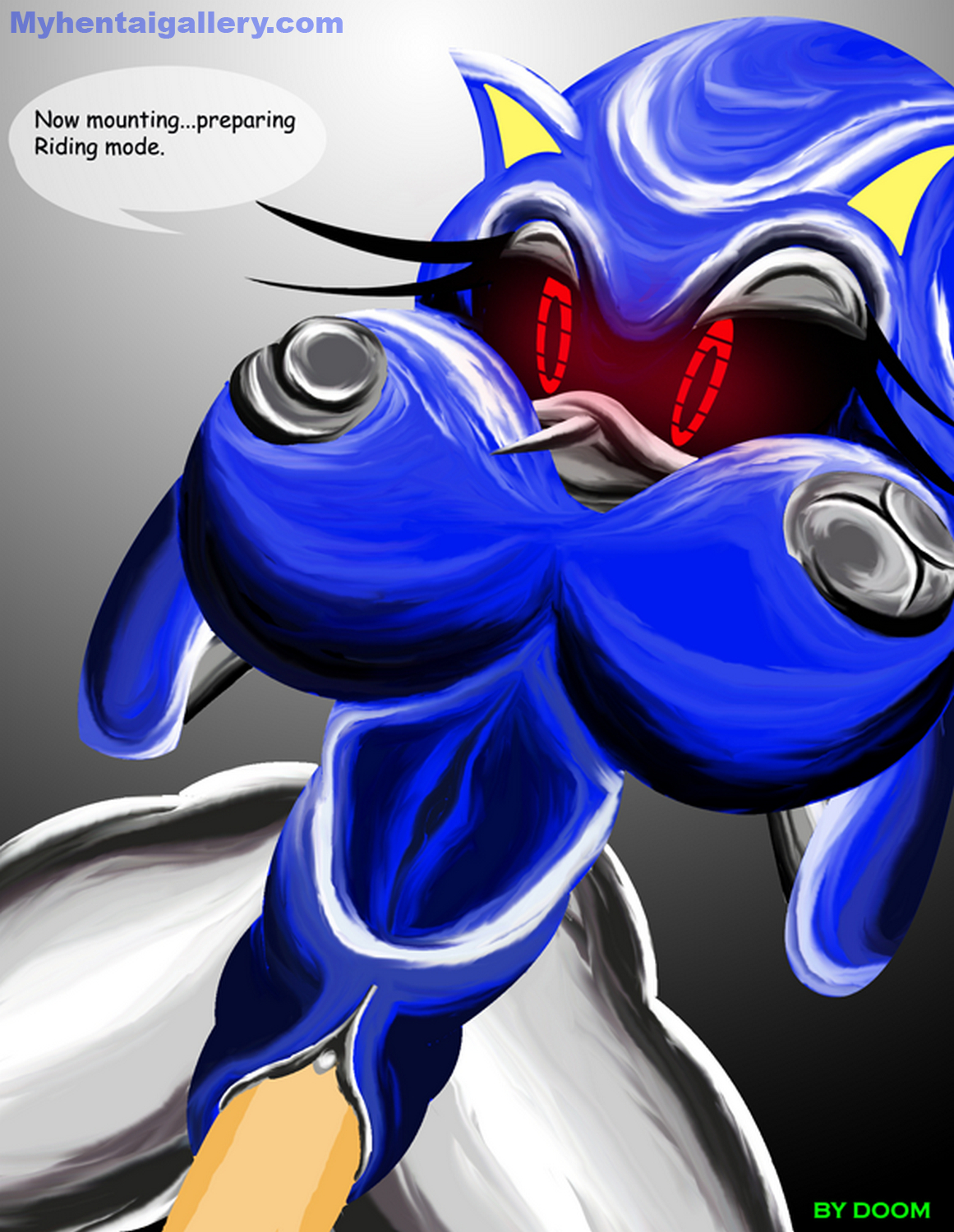 Metal Sonic X Porn Comic - Page 009