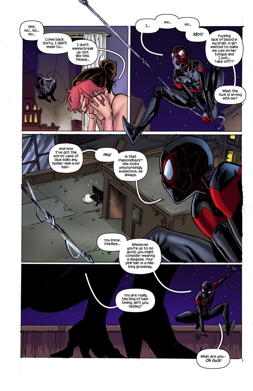 Miles Morales - Ultimate Spider-Man 2 Porn Comic - Page 004