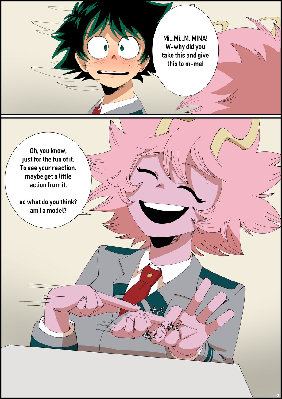 Mina X Deku Porn Comic - Page 003