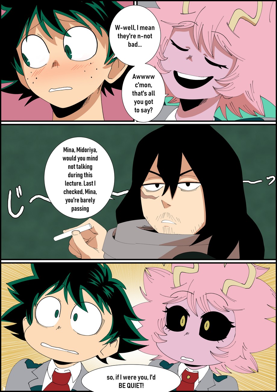 Mina X Deku Porn Comic - Page 004