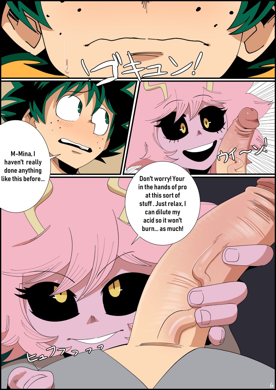 Mina X Deku Porn Comic - Page 007