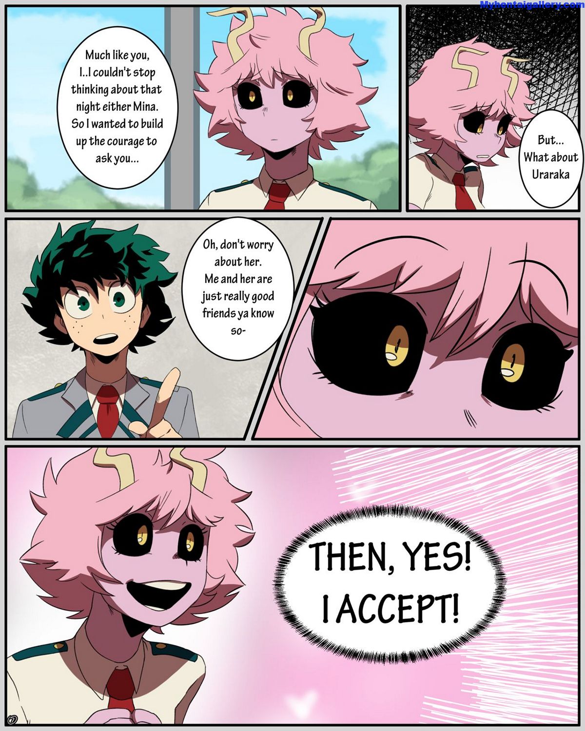 Mina X Izuku Porn Comic - Page 008