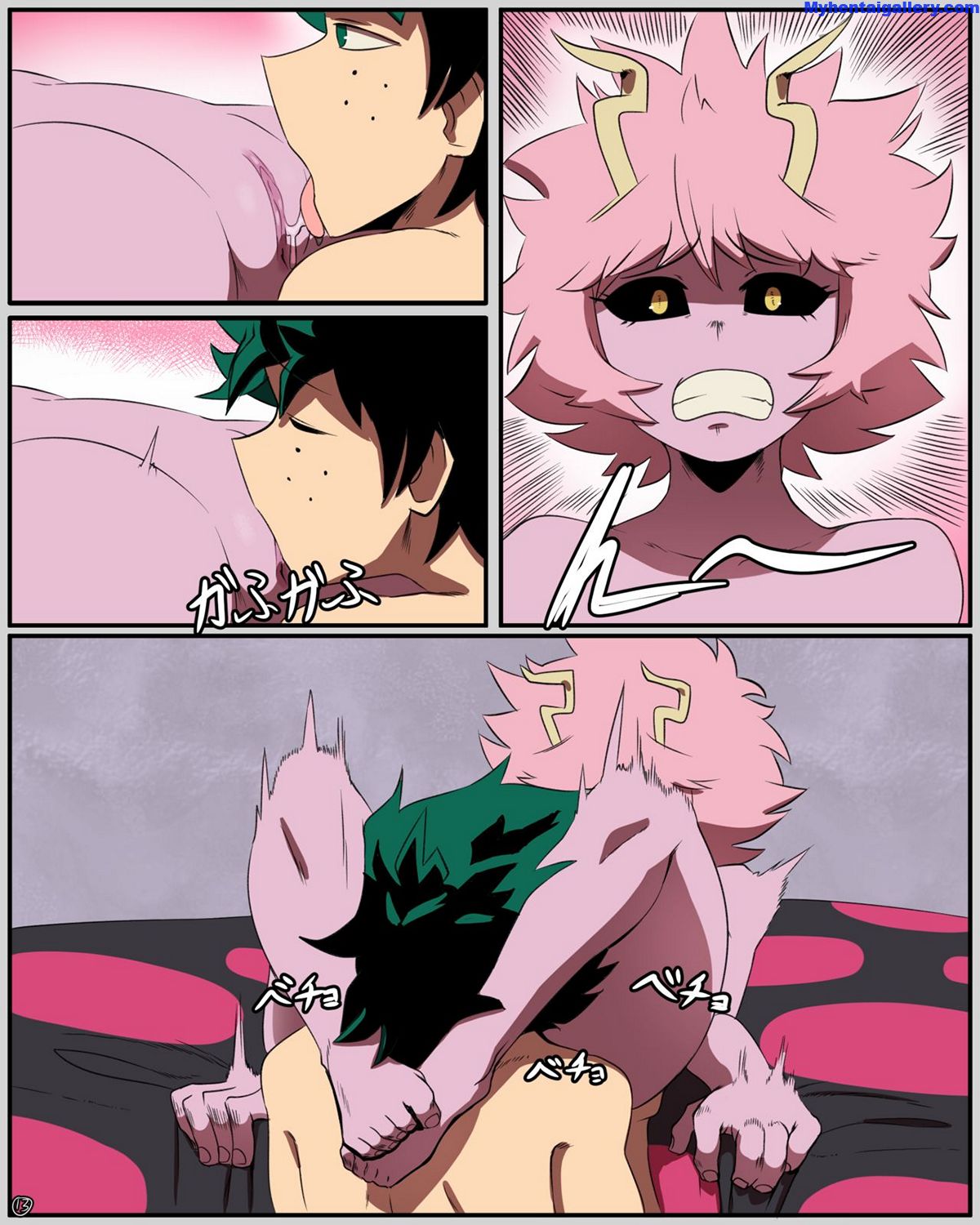 Mina X Izuku Porn Comic - Page 014