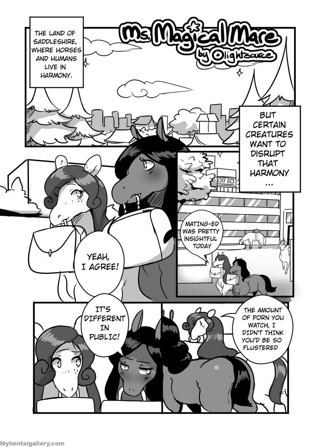 Ms Magical Mare 1 Porn Comic - Page 001