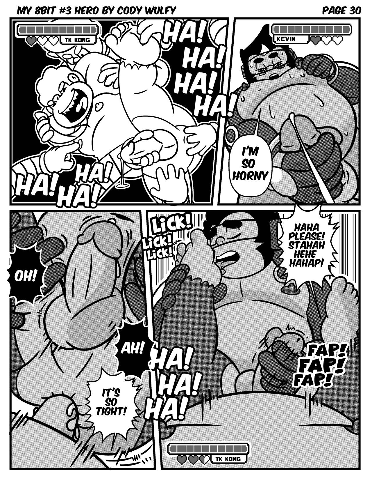 My 8bit Hero 3 - TK Kong Porn Comic - Page 029