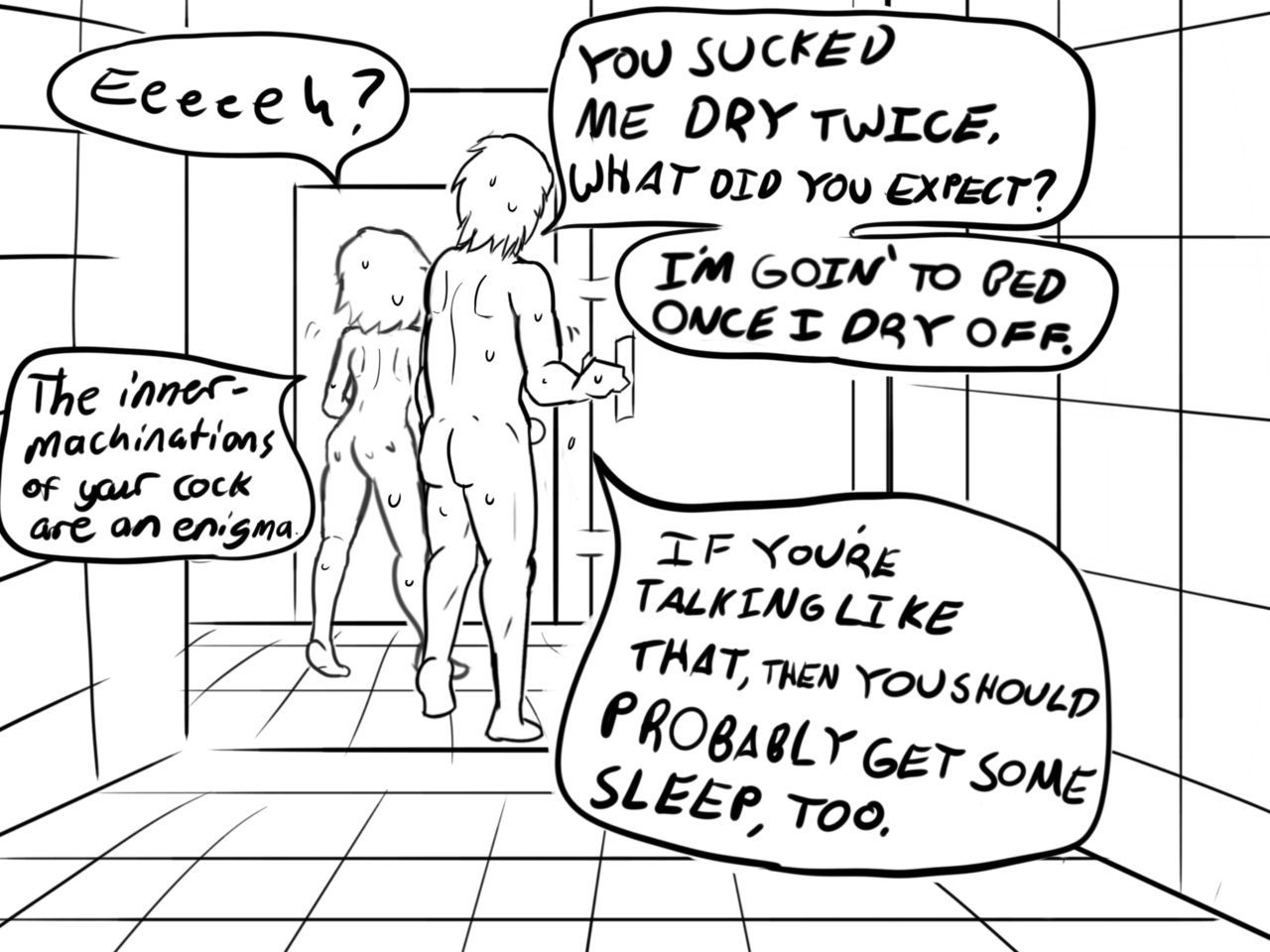 My Dearest Friend With Benefits - Day 1 - Shower Porn Comic - Page 024