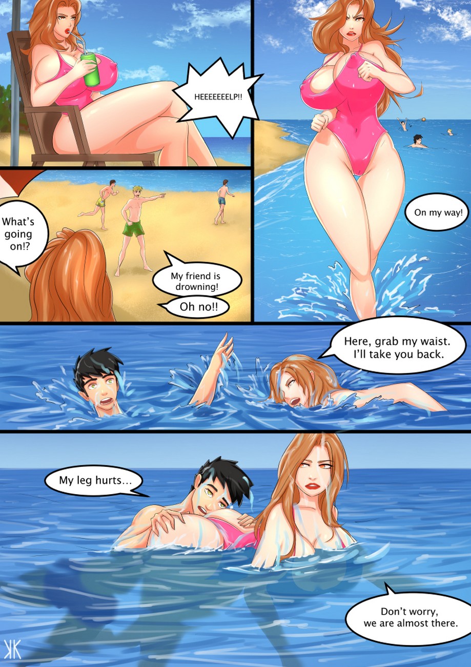 Drown - My Friend Is Drowning Porn Comic - Page 002