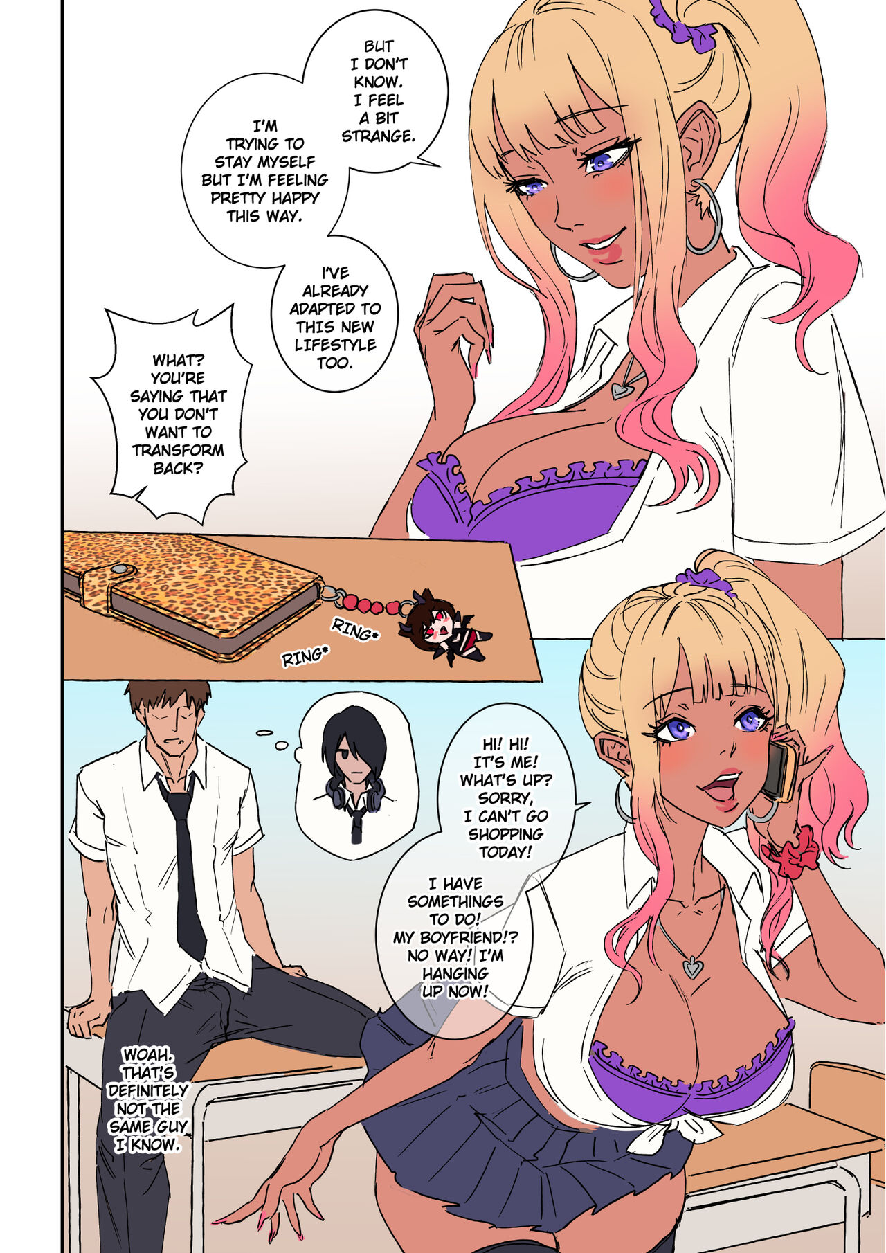 My Shy Best Friend Turned Into A Gal Girl And Wants Me To Fuck Her Porn  Comic - Page 010