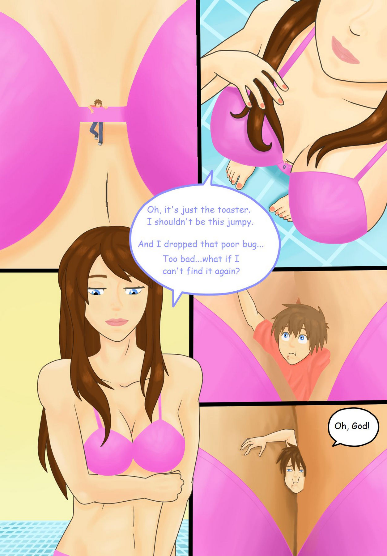 My Sister The Giantess Porn Comic - Page 005