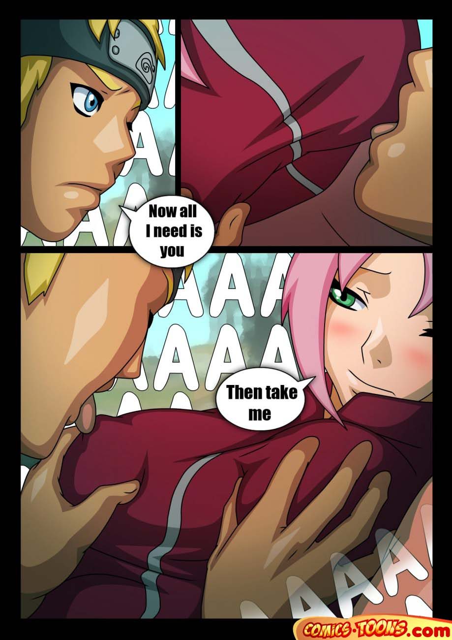 Naruto & Sakura Porn Comic - Page 006