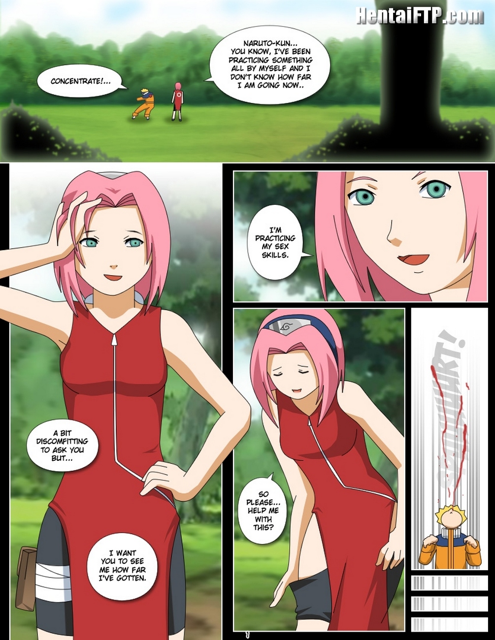 Naruto 1 Porn Comic - Page 001