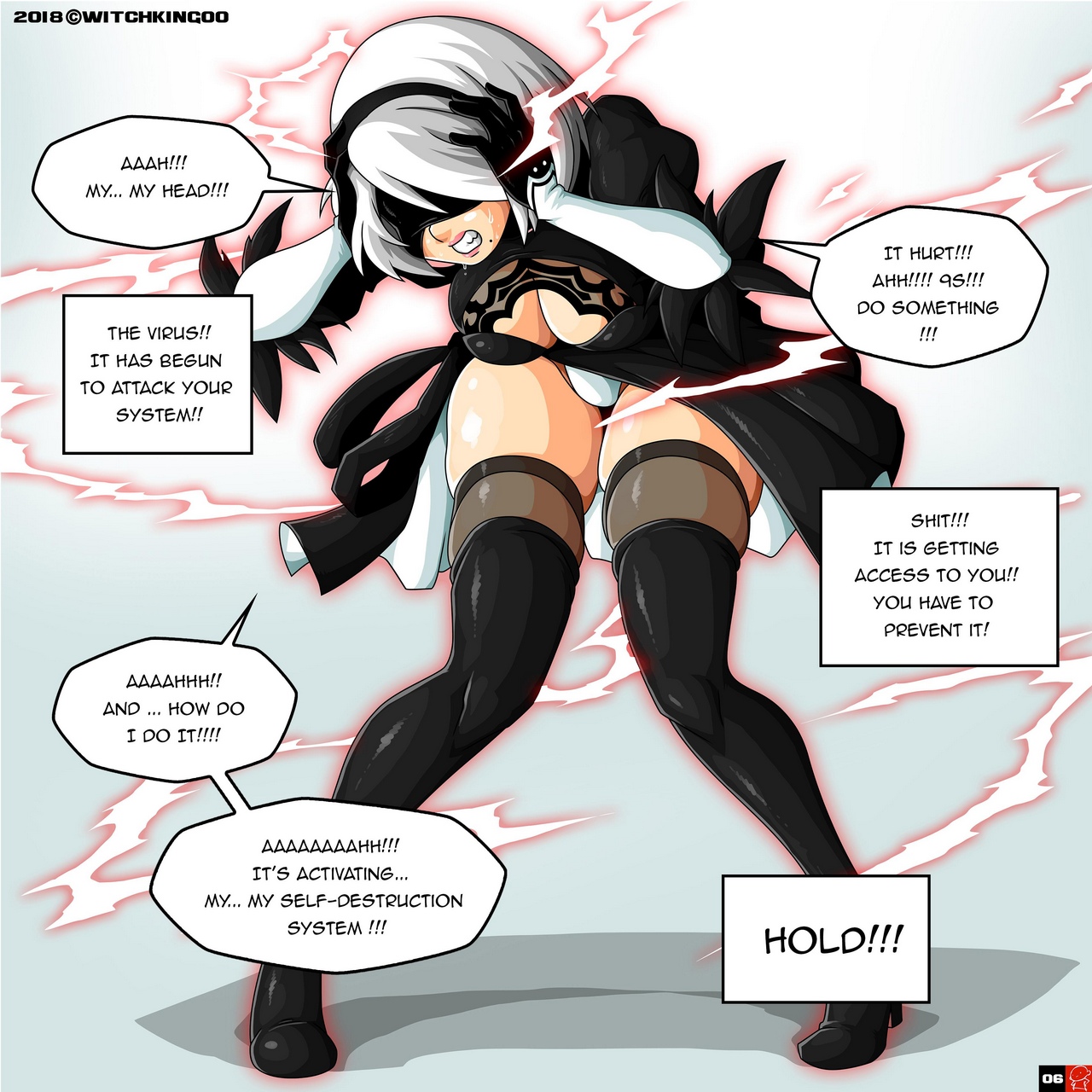 Nier Automata - The Comic Porn Comic - Page 007