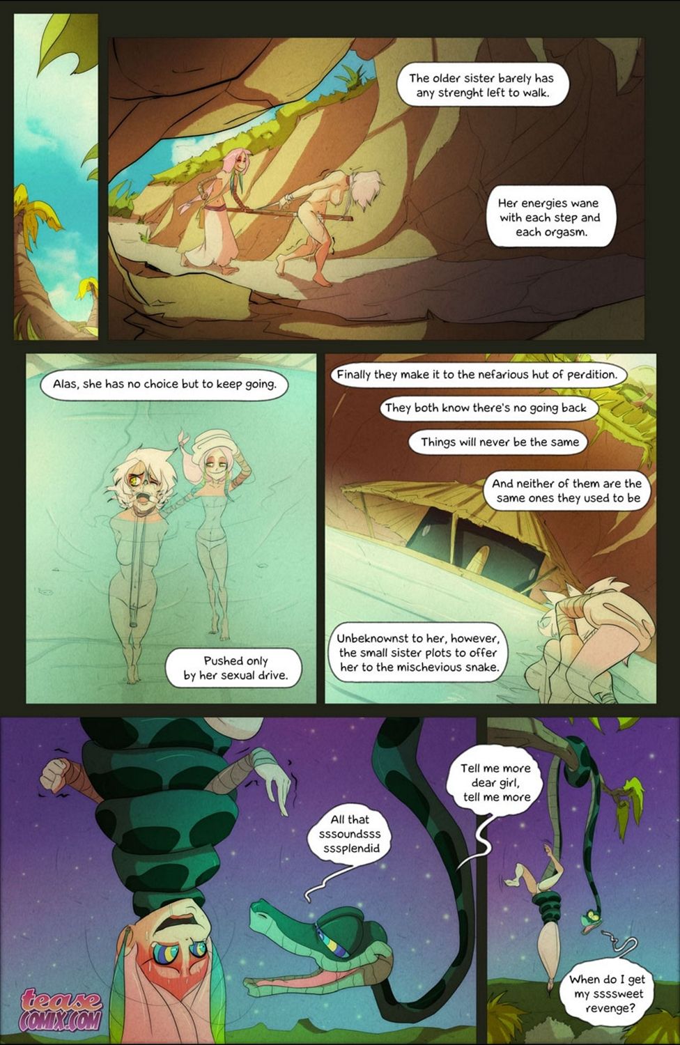 Of The Snake And The Girl 4 Porn Comic - Page 21