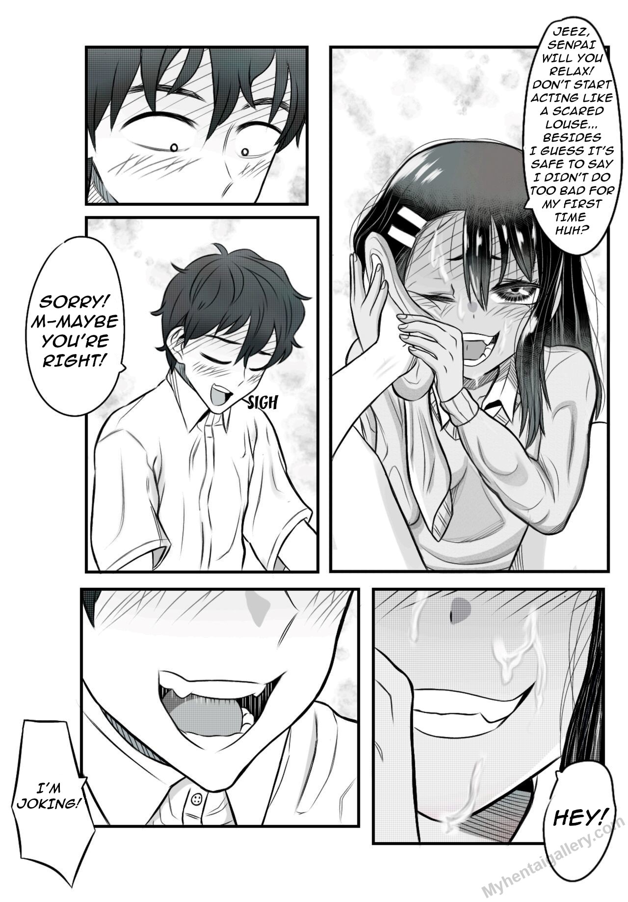 One Night With Nagatoro-San! Porn Comic - Page 048