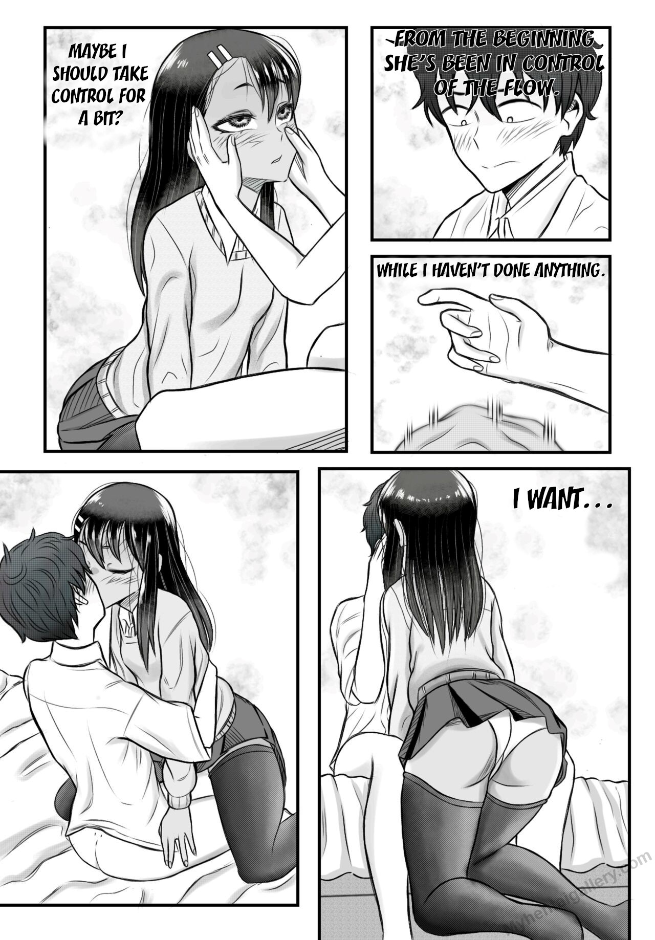 One Night With Nagatoro-San! Porn Comic - Page 050