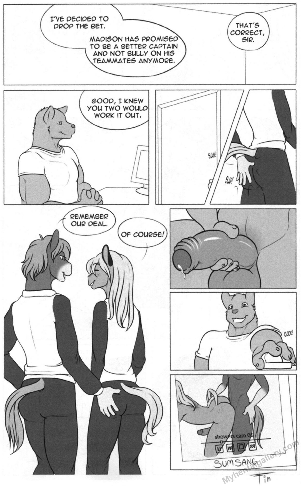 One On One Porn Comic - Page 020