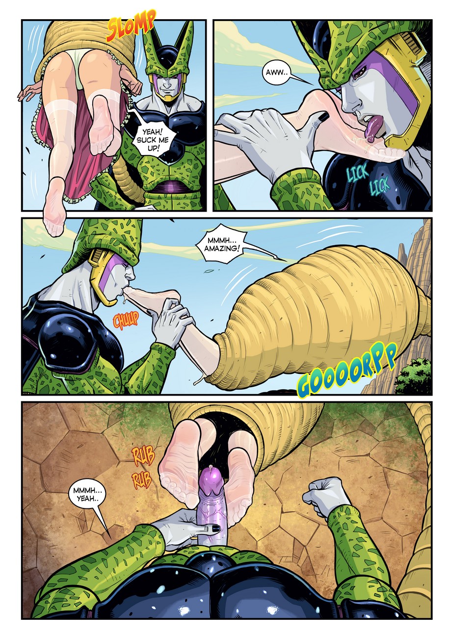 Perfect Cell Appears! And Lunch Too! Porn Comic - Page 003