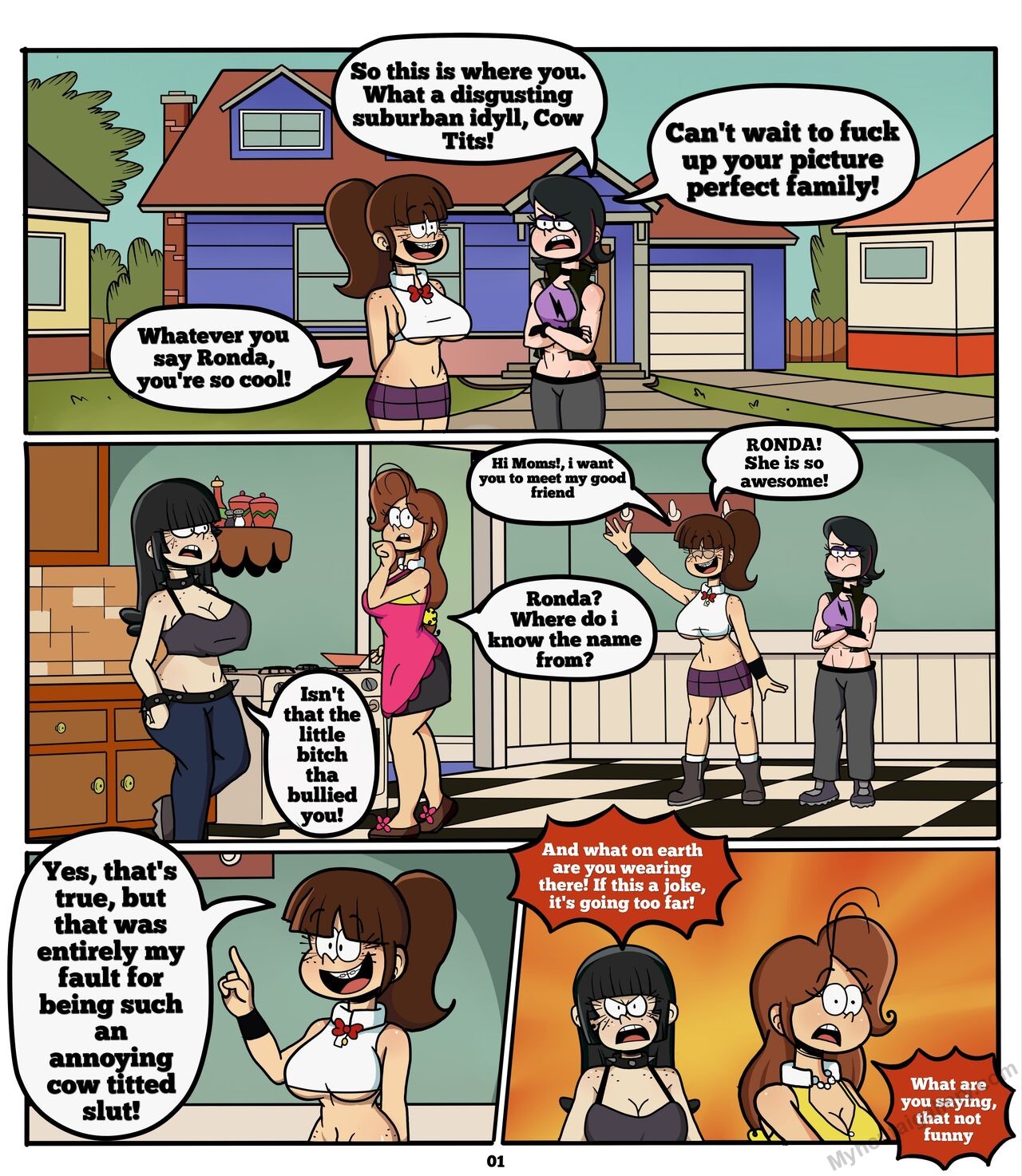 Picture Perfect Family Porn Comic - Page 002_6